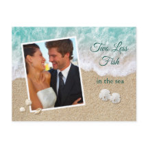 Two Less Fish in the Sea Save the Date Photo