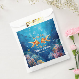 Two Less Fish In The Sea Underwater Wedding Favour Bag