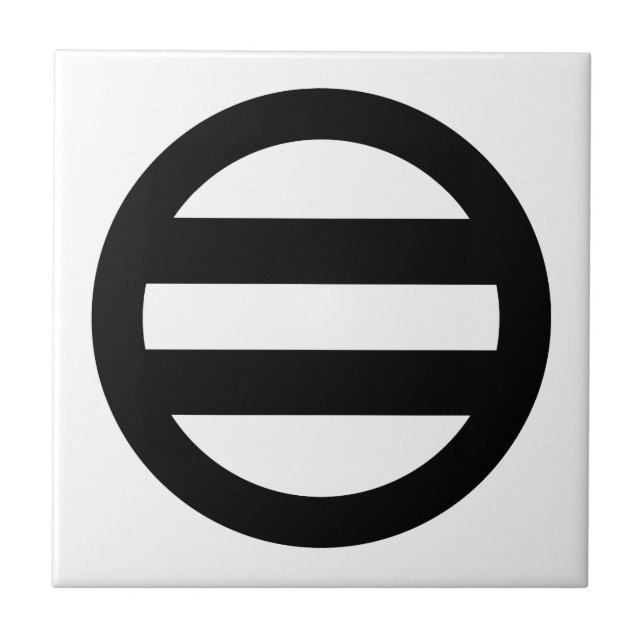 Two lines, encircled tile (Front)