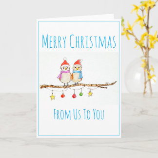 Two Little Birds  Card
