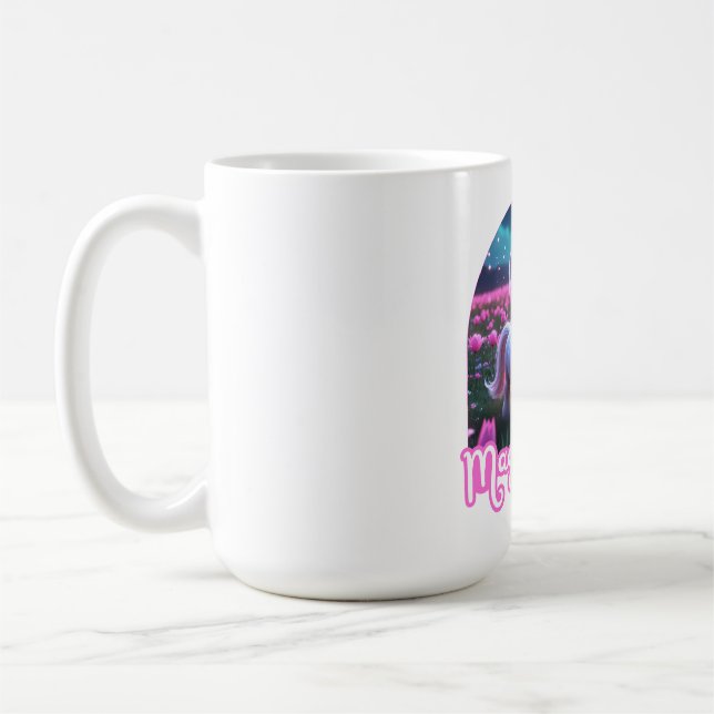 Two little cute ponies — Magic Queen Coffee Mug (Left)