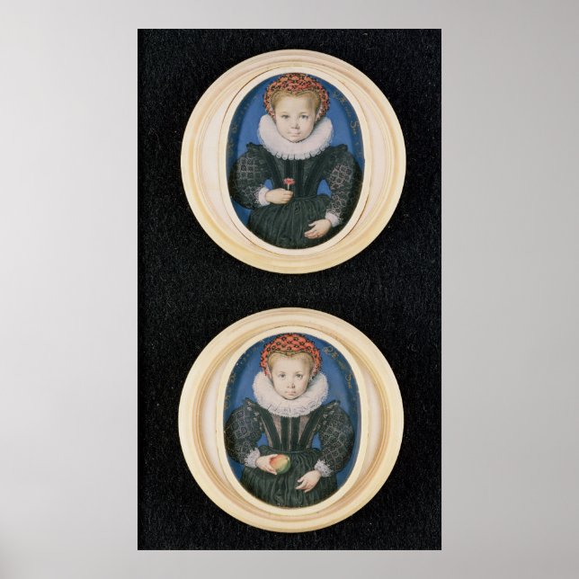 Two Little girls, 1590 Poster (Front)