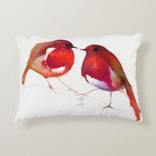 Two Little Ink Birds 2014 Decorative Cushion