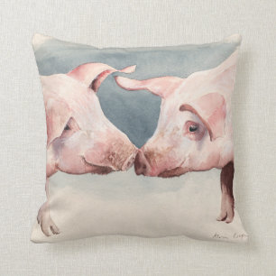 Two Little Piggies 2012 Cushion