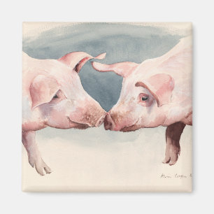 Two Little Piggies 2012 Magnet