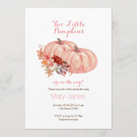 Two little pumpkins Twin Rose Gold