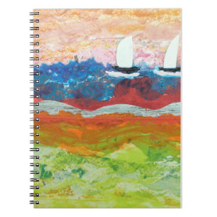 Two Little Sailboats Notebook