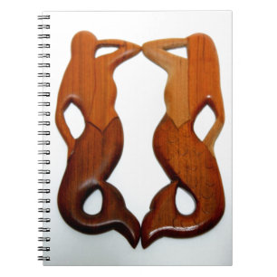 two lookout mermaids notebook