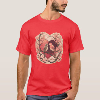 Two Love Birds An Everlasting Valentines Gift funn T-Shirt