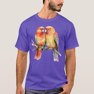 Two Love Birds vintage T-Shirt