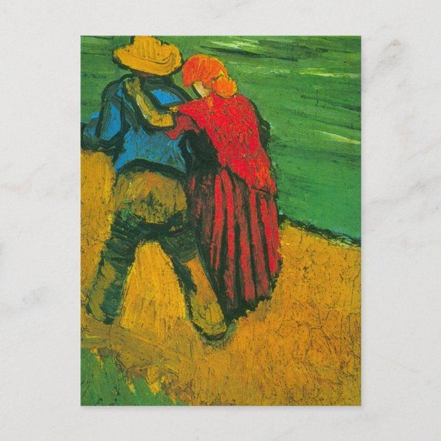 Two Lovers by Vincent van Gogh Postcard (Front)