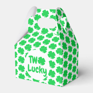 Two Lucky St Patrick's Day 2nd Birthday Favour Box