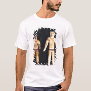 Two Male Statuettes, Recuay Culture T-Shirt