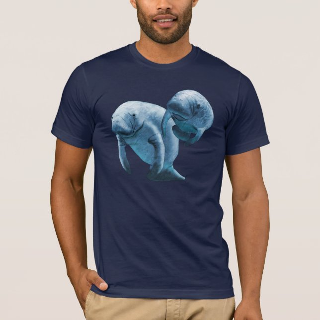Two Manatees T-Shirt (Front)