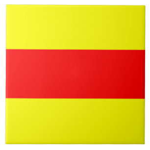 two maritime nautical alphabet number symbol flag ceramic tile