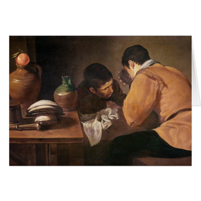 Two Men at Table, c.1620-21 (Front Horizontal)