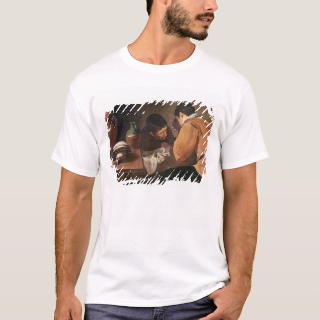 Two Men at Table, c.1620-21 T-Shirt (Front)