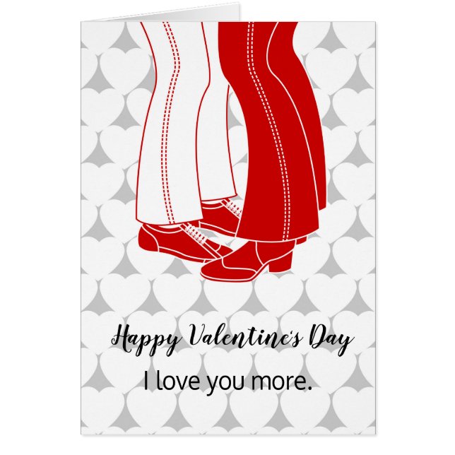 Two men kissing on Valentine's Day (Front)