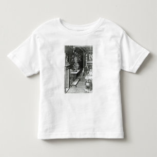 Two Men Listen to a Musical Sculpture Toddler T-Shirt