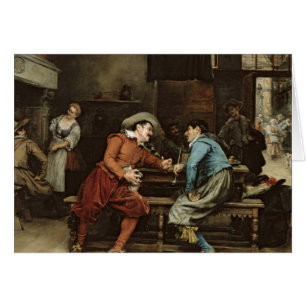 Two Men Talking in a Tavern