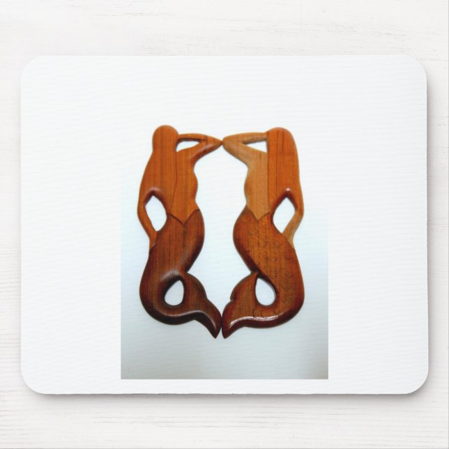 two mermaids mouse pad (Front)