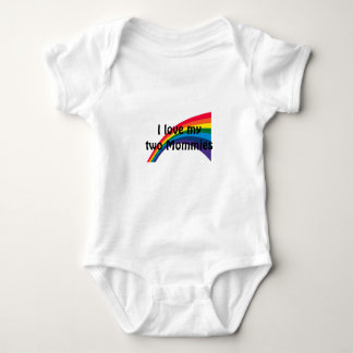 Two Mommies Baby Bodysuit