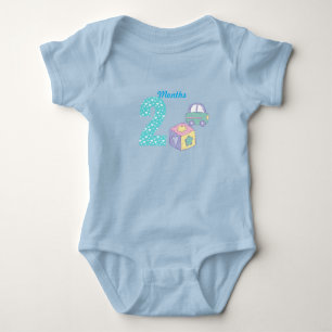 Two months baby bodysuit