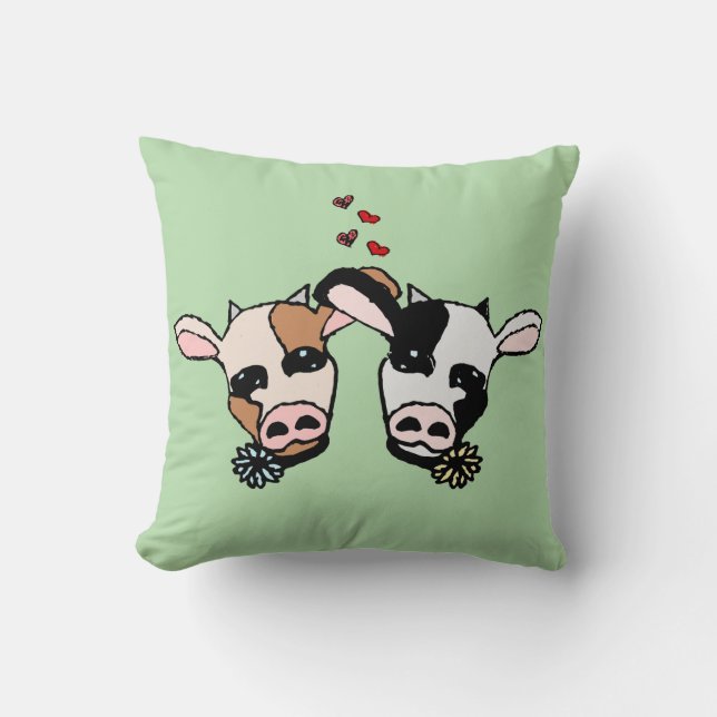 Two Moo Cows Cushion (Front)