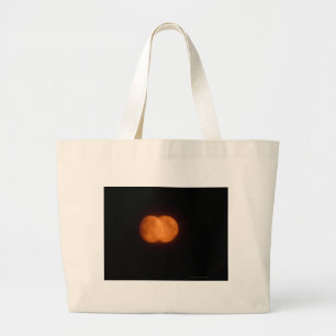 Two moons large tote bag