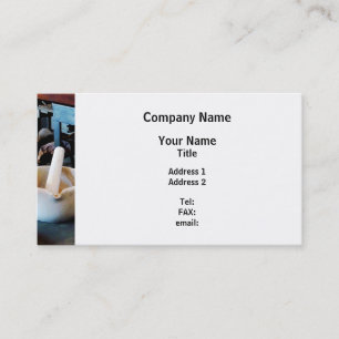 Two Mortar and Pestles in Lab Business Card