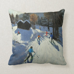 Two mountain huts Pleney Morzine Cushion