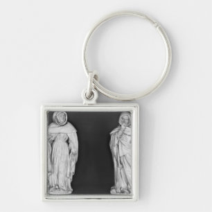 Two Mourners Key Ring