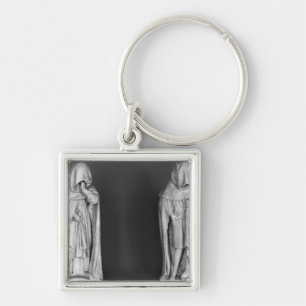 Two Mourners Key Ring