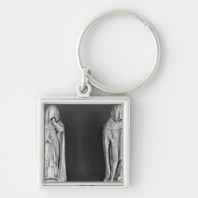 Two Mourners Key Ring (Front)