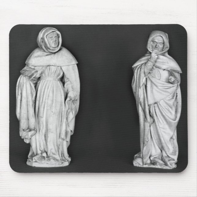 Two Mourners Mouse Pad (Front)