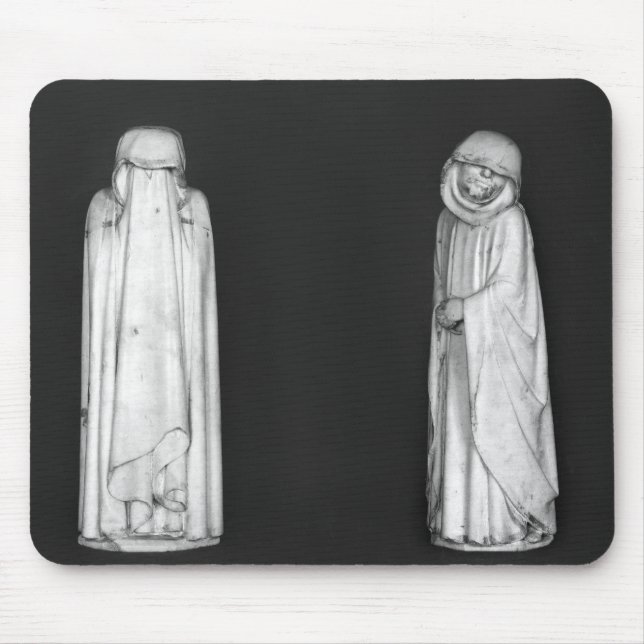 Two Mourners Mouse Pad (Front)