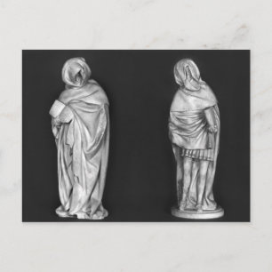 Two Mourners Postcard