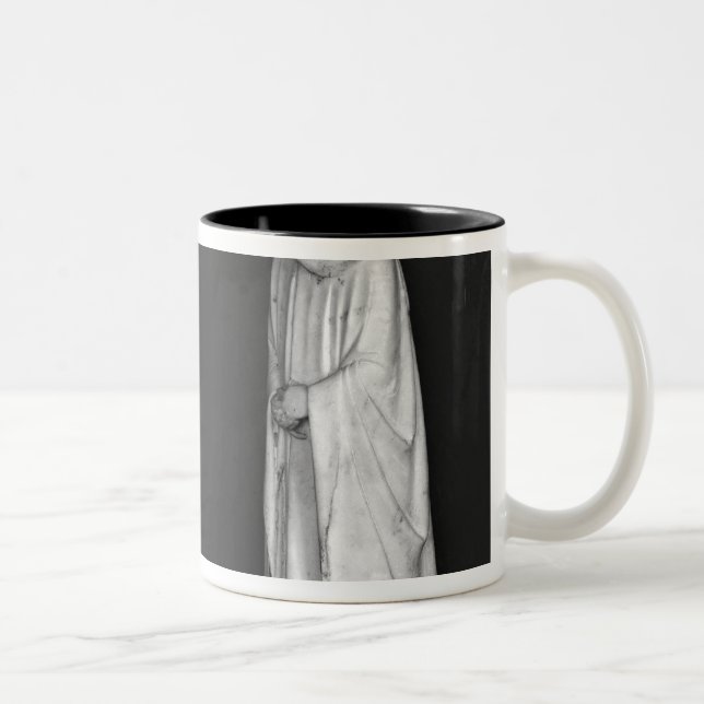 Two Mourners Two-Tone Coffee Mug (Right)