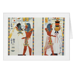 Two Murals from the Tombs of the Kings of Thebes,