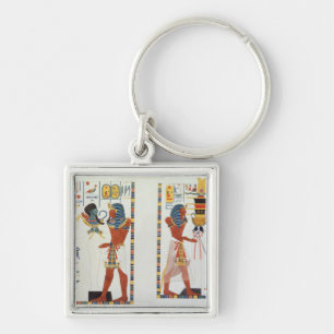 Two Murals from the Tombs of the Kings of Thebes, Key Ring