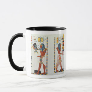 Two Murals from the Tombs of the Kings of Thebes, Mug