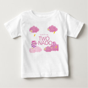 Two-Nado birthday, 2nd birthday party, tornado  Baby T-Shirt