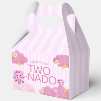 Two-Nado birthday, 2nd birthday party, tornado Favour Box