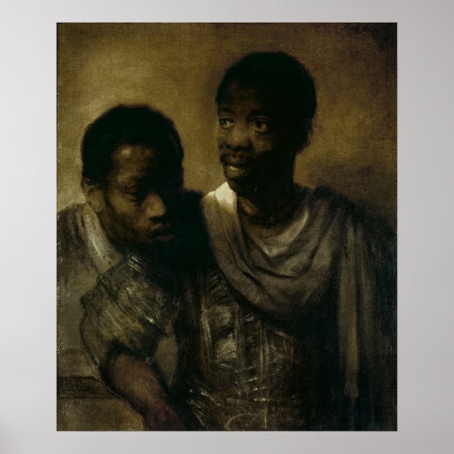 Two Negroes, 1661 Poster (Front)