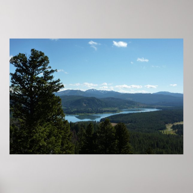 Two Ocean Lake at Grand Teton National Park Poster (Front)