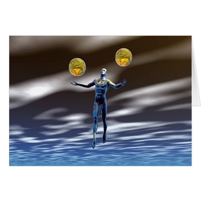 Two of Pentacles (Front Horizontal)