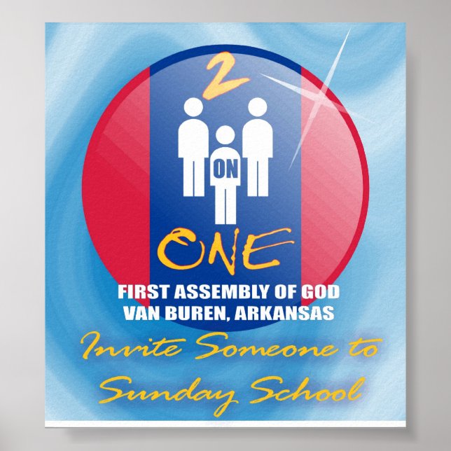 Two on One Poster (Front)