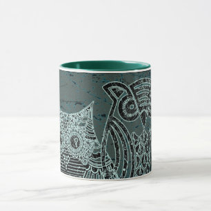 Two owls Combo Mug