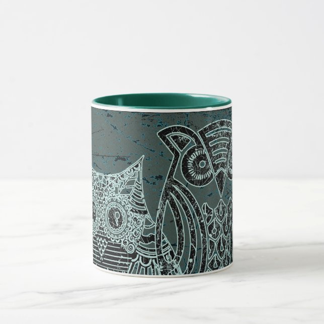 Two owls  Combo Mug (Center)