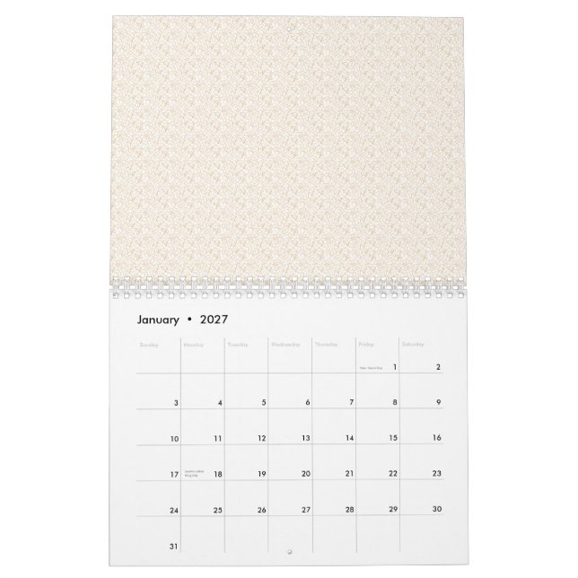Two‑Page Custom Calendar | Vibrant Family Planner (Jan 2027)